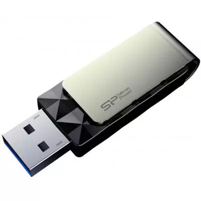 USB флеш накопитель Silicon Power 8GB BLAZE B30 USB 3.0 (SP008GBUF3B30V1K) - 2