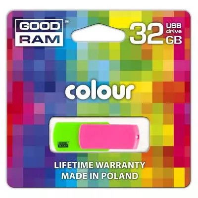 USB флеш накопитель Goodram COLOUR 32 GB MIX RETAIL 9 (PD32GH2GRCOMXR9) - 2