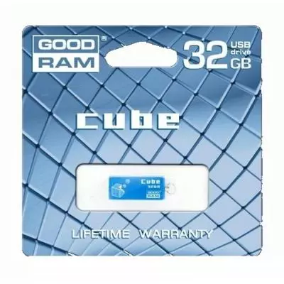 USB флеш накопитель Goodram 32GB Cube USB 2.0 (PD32GH2GRCUBR9) - 3
