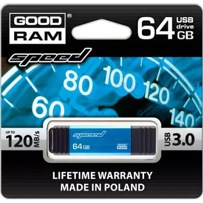 USB флеш накопитель Goodram 64GB SPEED USB 3.0 (PD64GH3GRSPBR9) - 2 USB флеш накопитель Goodram 64GB SPEED USB 3.0 (PD64GH3GRSPBR9) - 2