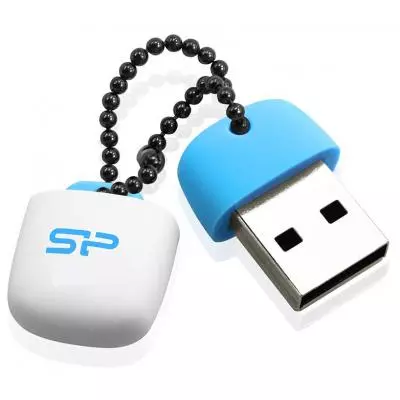 USB флеш накопитель Silicon Power 8GB Jewel J07 USB 3.0 Blue (SP008GBUF3J07V1B) - 1