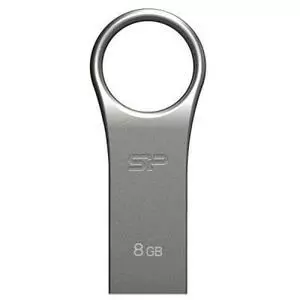 USB флеш накопитель Silicon Power 8GB Jewel J80 USB 3.0 Titanium (SP008GBUF3J80V1T)