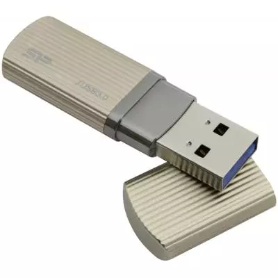 USB флеш накопитель Silicon Power 8GB Marvel M50 USB 3.0 Champagne (SP008GBUF3M50V1C) - 4