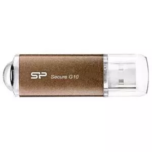USB флеш накопитель Silicon Power 16GB Secure G10 USB 2.0 Bronze (SP016GBUF2G10V1Z)