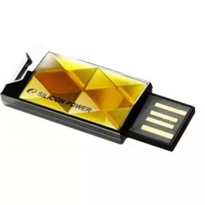 USB флеш накопитель Silicon Power 64GB Touch 850 Amber (SP064GBUF2850V1A) - 1