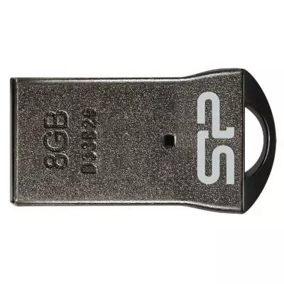 USB флеш накопитель Silicon Power 8GB Touch T01 Black (SP008GBUF2T01V3K)