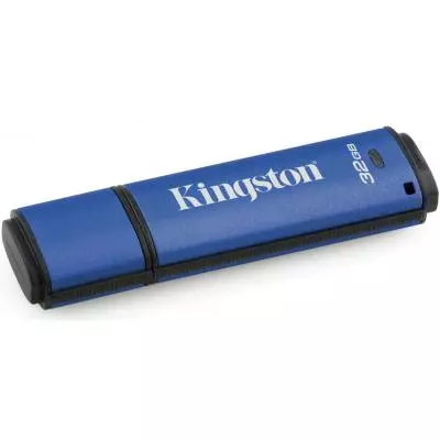 USB флеш накопитель Kingston 32GB DataTraveler Vault Privacy USB 3.0 (DTVP30/32GB) - 2