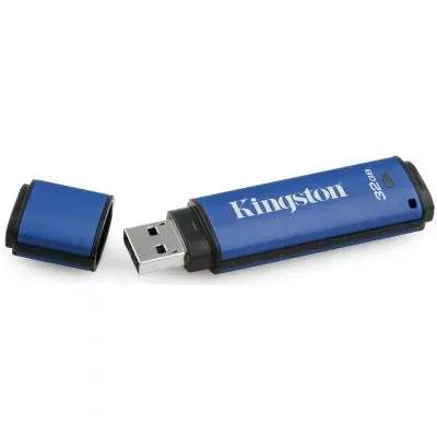 USB флеш накопитель Kingston 32GB DataTraveler Vault Privacy USB 3.0 (DTVP30/32GB) - 3