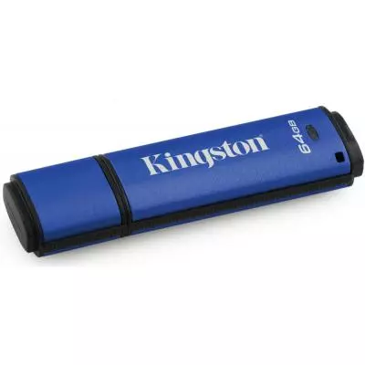 USB флеш накопитель Kingston 64GB DataTraveler Vault Privacy USB 3.0 (DTVP30/64GB) - 2