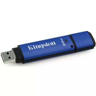 USB флеш накопитель Kingston 64GB DataTraveler Vault Privacy USB 3.0 (DTVP30/64GB) - 4