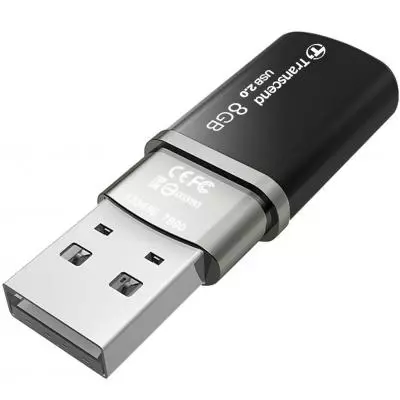 USB флеш накопитель Transcend 8GB JetFlash 320 USB 2.0 (TS8GJF320K) - 3 USB флеш накопитель Transcend 8GB JetFlash 320 USB 2.0 (TS8GJF320K) - 3