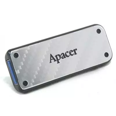 USB флеш накопитель Apacer 32GB AH450 silver USB 3.0 (AP32GAH450S-1) - 3