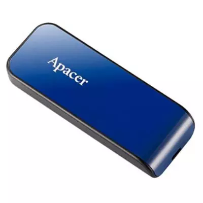USB флеш накопитель Apacer 4GB AH334 blue USB 2.0 (AP4GAH334U-1) - 1 USB флеш накопитель Apacer 4GB AH334 blue USB 2.0 (AP4GAH334U-1) - 1