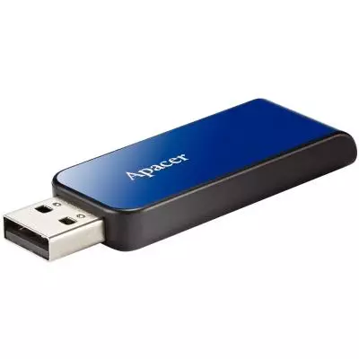 USB флеш накопитель Apacer 8GB AH334 blue USB 2.0 (AP8GAH334U-1) - 2