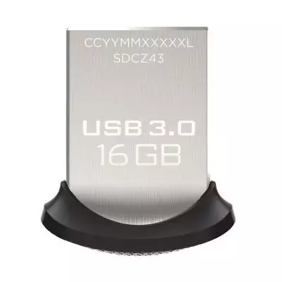 USB флеш накопитель SanDisk 16GB Ultra Fit USB 3.0 (SDCZ43-016G-G46) - 3