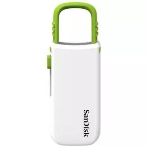 USB флеш накопитель SanDisk 32GB Cruzer U White/Green USB 2.0 (SDCZ59-032G-B35WG)