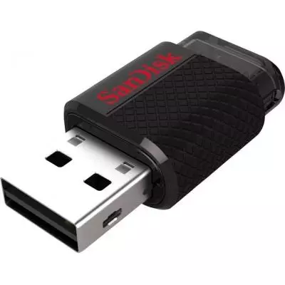 USB флеш накопитель SanDisk 16GB Ultra Dual Drive OTG USB/microUSB (SDDD-016G-G46) - 2