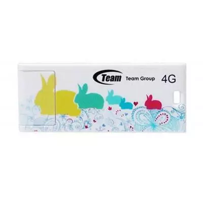 USB флеш накопитель Team 4GB C116 White Type 2 USB 2.0 (TC11624GW01)