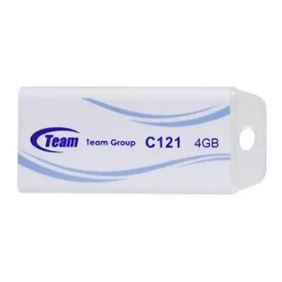 USB флеш накопитель Team 4GB C121 White Type 4 USB 2.0 (TC12144GW01)