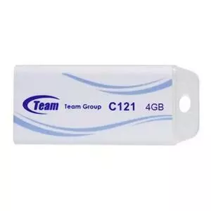 USB флеш накопитель Team 4GB C121 White Type 4 USB 2.0 (TC12144GW01)