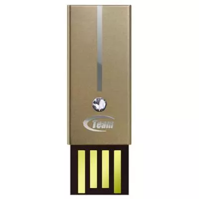 USB флеш накопитель Team 4GB D603 Diamond Gold USB 2.0 (TD6034GD14)