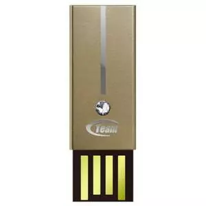 USB флеш накопитель Team 4GB D603 Diamond Gold USB 2.0 (TD6034GD14)