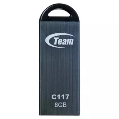 USB флеш накопитель Team 8GB C117 Grey USB 2.0 (TC1178GC01)