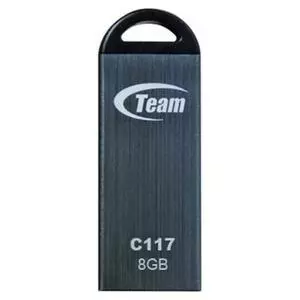 USB флеш накопитель Team 8GB C117 Grey USB 2.0 (TC1178GC01)