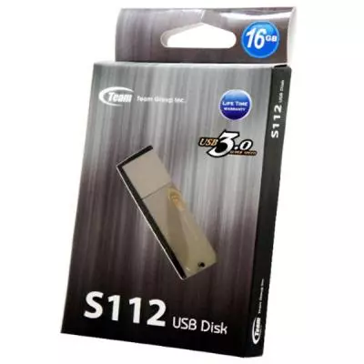 USB флеш накопитель Team 16GB S112 Black USB 3.0 (TS112316GB01) - 4 USB флеш накопитель Team 16GB S112 Black USB 3.0 (TS112316GB01) - 4