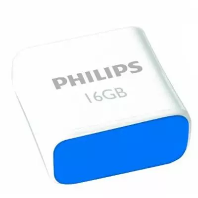 USB флеш накопитель Philips 16GB Pico Blue USB 2.0 (FM16FD85B/97) - 2 USB флеш накопитель Philips 16GB Pico Blue USB 2.0 (FM16FD85B/97) - 2