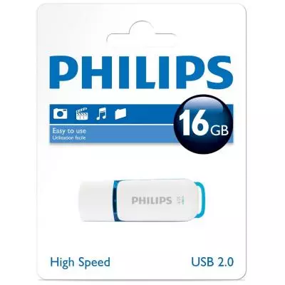 USB флеш накопитель Philips 16GB Snow USB 3.0 (FM16FD75B/97) - 3 USB флеш накопитель Philips 16GB Snow USB 3.0 (FM16FD75B/97) - 3
