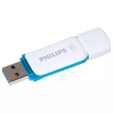 USB флеш накопитель Philips 16GB Snow Blue USB 2.0 (FM16FD70B/97) - 2 USB флеш накопитель Philips 16GB Snow Blue USB 2.0 (FM16FD70B/97) - 2