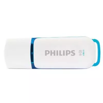 USB флеш накопитель Philips 16GB Snow Blue USB 2.0 (FM16FD70B/97)
