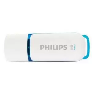 USB флеш накопитель Philips 16GB Snow Blue USB 2.0 (FM16FD70B/97)