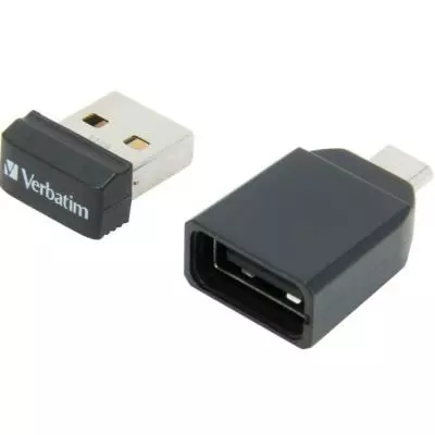 USB флеш накопитель Verbatim 32GB Nano with OTG USB 2.0 (49822) - 3