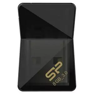USB флеш накопитель Silicon Power 8Gb Jewel J08 Black USB 3.0 (SP008GBUF3J08V1K)