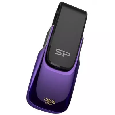 USB флеш накопитель Silicon Power 128Gb Blaze B31 Purple USB 3.0 (SP128GBUF3B31V1U) - 1 USB флеш накопитель Silicon Power 128Gb Blaze B31 Purple USB 3.0 (SP128GBUF3B31V1U) - 1
