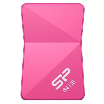 USB флеш накопитель Silicon Power 64Gb Touch T08 Peach USB 2.0 (SP064GBUF2T08V1H)