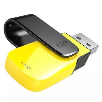 USB флеш накопитель Silicon Power 64Gb Ultima U31 Yellow USB 2.0 (SP064GBUF2U31V1Y) - 2 USB флеш накопитель Silicon Power 64Gb Ultima U31 Yellow USB 2.0 (SP064GBUF2U31V1Y) - 2