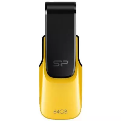 USB флеш накопитель Silicon Power 64Gb Ultima U31 Yellow USB 2.0 (SP064GBUF2U31V1Y)