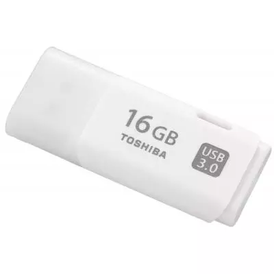 USB флеш накопитель Toshiba 16Gb HAYABUSA USB 3.0 (THN-U301W0160E4) - 1 USB флеш накопитель Toshiba 16Gb HAYABUSA USB 3.0 (THN-U301W0160E4) - 1