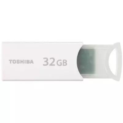 USB флеш накопитель Toshiba 32Gb KAMOME White USB 2.0 (THNU32KAMWHT(6)