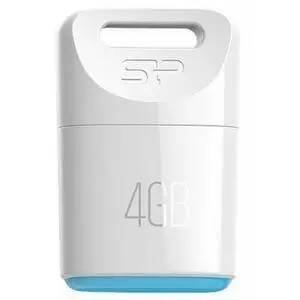 USB флеш накопитель Silicon Power 4GB Touch T06 White USB 2.0 (SP004GBUF2T06V1W)