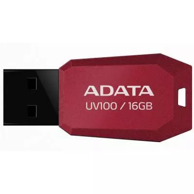 USB флеш накопитель ADATA 16Gb UV100 Red USB 2.0 (AUV100-16G-RRD)