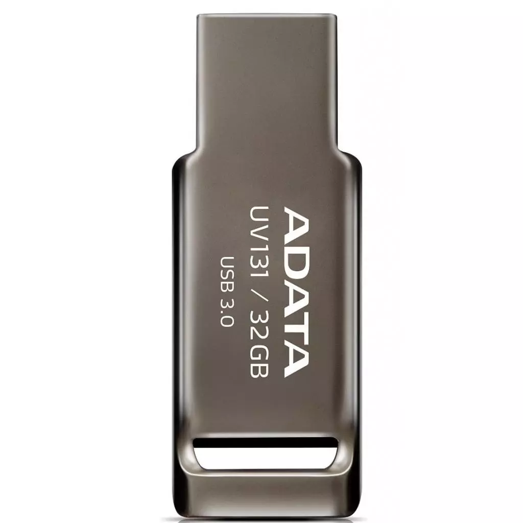 USB флеш накопитель ADATA 32Gb UV131 Grey USB 3.0 (AUV131-32G-RGY)