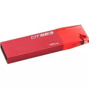 USB флеш накопитель Kingston 16GB DataTraveler SE3 DTSE3 Red USB 2.0 (KC-U6816-3YR/KC-U6816-4CR)