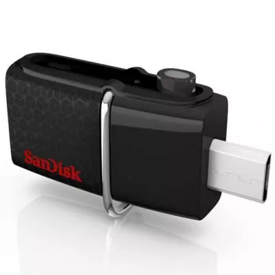 USB флеш накопитель SanDisk 16GB Ultra Dual OTG for Android Black USB 3.0 (SDDD2-016G-G46) - 4