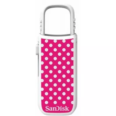 USB флеш накопитель SanDisk 16GB Cruzer U Polka Dots USB 2.0 (SDCZ59-016G-B35PD)