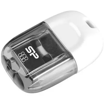 USB флеш накопитель Silicon Power 8GB Touch T09 White USB 2.0 (SP008GBUF2T09V1W) - 1 USB флеш накопитель Silicon Power 8GB Touch T09 White USB 2.0 (SP008GBUF2T09V1W) - 1