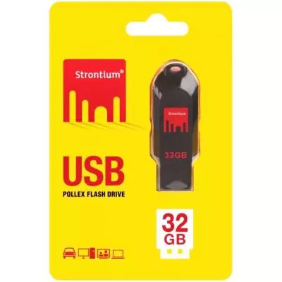 USB флеш накопитель Strontium Flash 32GB POLLEX USB 2.0 (SR32GRDPOLLEX) - 4 USB флеш накопитель Strontium Flash 32GB POLLEX USB 2.0 (SR32GRDPOLLEX) - 4